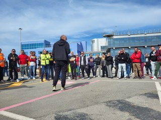 Portuali in sciopero presidio anche a Civitavecchia