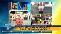 Presidenta Dina Boluarte declara ante el Ministerio Público por el caso ‘Rolex’