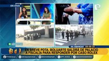 Dina Boluarte: redoblan cordón de seguridad en los exteriores del Ministerio Público