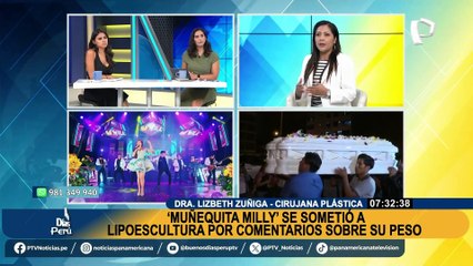En el Perú el 60% de mujeres se somete a operaciones por moda, según Lizeth Zúñiga