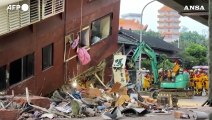 Terremoto a Taiwan, danni e macerie vicino all'epicentro nella contea Hualien
