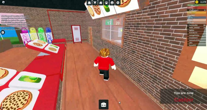 BANNED FROM WORK AT A PIZZA PLACE (ROBLOX) TheThomasOMG