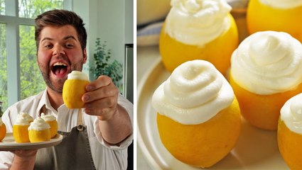 How to Make Lemon Frozen Yogurt Ripieno