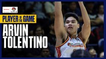 PBA Player of the Game Highlights: Arvin Tolentino steers NorthPort to win No. 4 vs. TNT