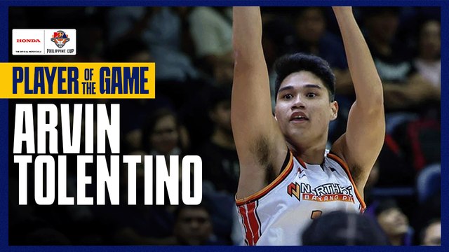 PBA Player of the Game Highlights: Arvin Tolentino steers NorthPort to win No. 4 vs. TNT