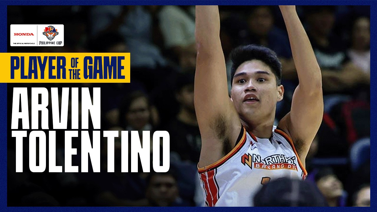 PBA Player of the Game Highlights: Arvin Tolentino steers NorthPort to win No. 4 vs. TNT