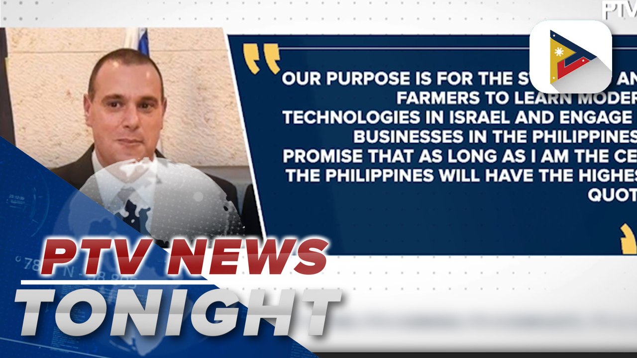 DILG, Israeli training center ink agreement on food security solutions