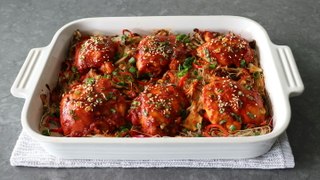 How to Make Chef John's Korean Spicy Chicken Rice Noodle Bake