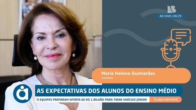 AS EXPECTATIVAS DOS ALUNOS DO ENSINO MÉDIO