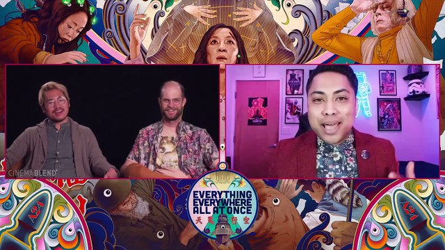 'Everything Everywhere All At Once' Interviews | Michelle Yeoh, Jamie Lee Curtis