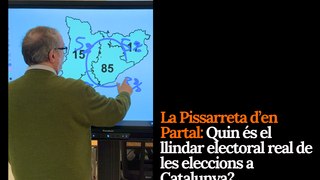 La Pissarreta d’en Partal: Quin és el llindar electoral real de les eleccions a Catalunya?