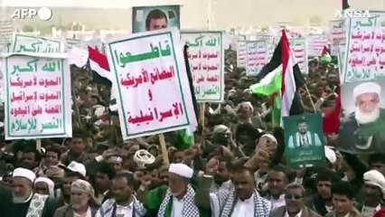 Yemen, in migliaia a Sanaa per il Giorno di Quds (Gerusalemme)
