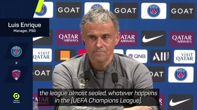 Enrique preparing for 'most difficult' part of the season
