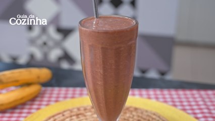 Shake de whey e banana