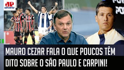 "O que eu TÔ PERCEBENDO é o seguinte: o São Paulo tem UM TÉCNICO que..." Mauro Cezar FALA de Carpini