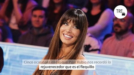 Cinco ocasiones en las que Pilar Rubio nos recordó lo rejuvenecedor que es el flequillo