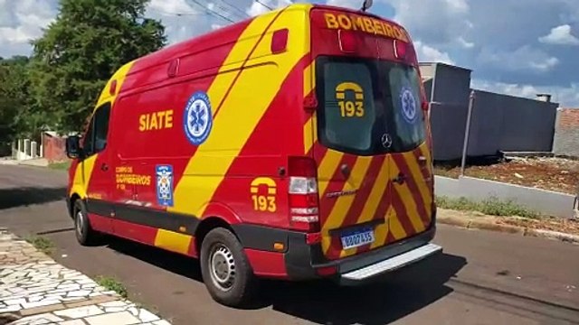 Idosa é socorrida pelo Siate no Guarujá