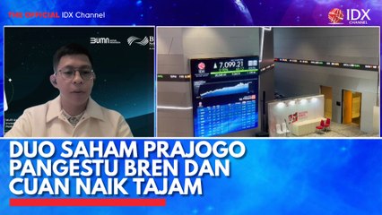 Duo Saham Prajogo Pangestu BREN dan CUAN Naik Tajam