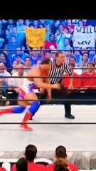 La suplex sur le béton de Shane McMahon sur Kurt Angle 
