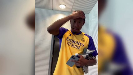 Arda Güler'in David Alaba'yla Türkçe sohbeti