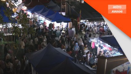 Warga kota serbu Jalan TAR saat akhir