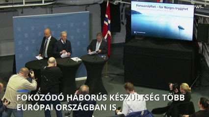 Fokozódik a háborús készültség több európai országban