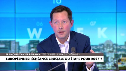 Européennes : François-Xavier Bellamy estime qu’il faut sortir de cette «folie migratoire»