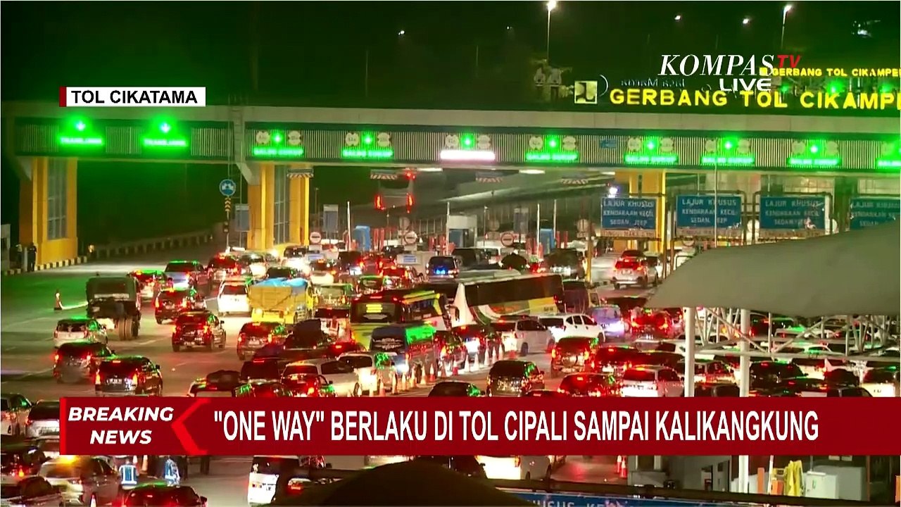 Pantauan Terkini Arus Mudik di Tol Cikatama, MBZ, dan Cileunyi  LIVE