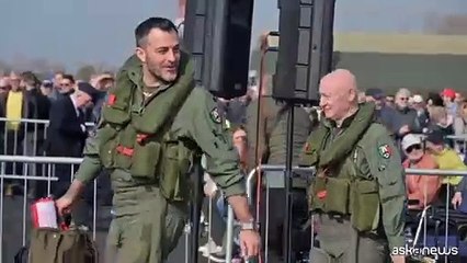 Dopo 35 anni l'Aeronautica Militare dice addio al caccia Amx "Ghibli"
