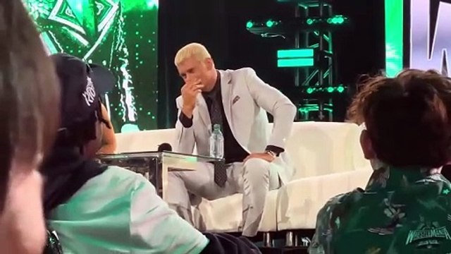 WWE 4 April 2024 Cody Rhodes On Infamous Drunk Press Conference With Jey Uso | WWE World | WWE WrestleMania 40