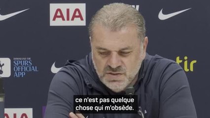 Tottenham - Postecoglou : "Le Top 4 ? Ce n'est pas quelque chose qui m'obsède"