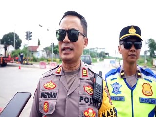 Puncak Arus Mudik Lebaran Idul Fitri 2024, Satlantas Polres Batang Siapkan Sarpras Penunjang One Way