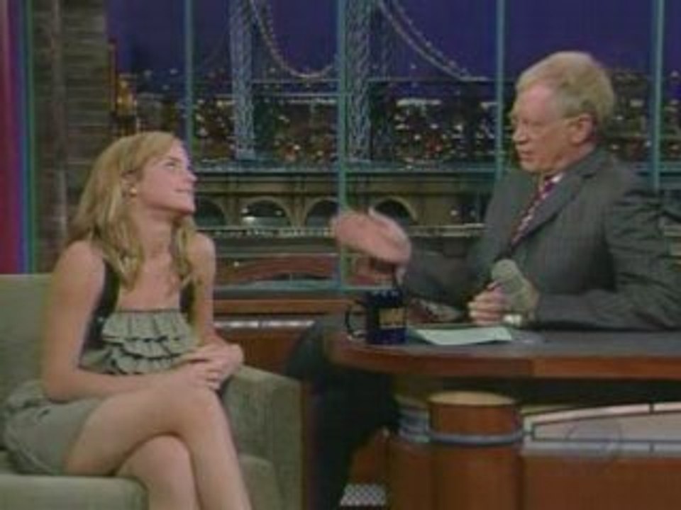 Late Show with Emma Watson {11 Juillet 2007}