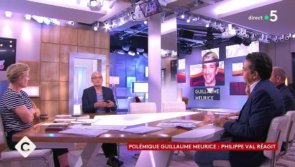 Philippe Val évoque France Inter et Guillaume Meurice dans "C à vous" sur France 5