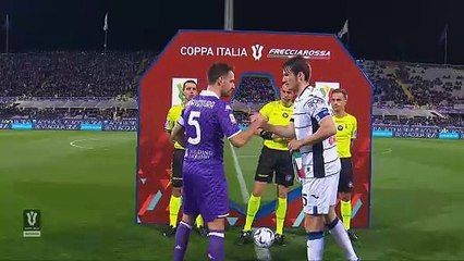 FIORENTINA-ATALANTA 1-0  HIGHLIGHTS  SEMIFINALI  COPPA ITALIA FRECCIAROSSA 202324