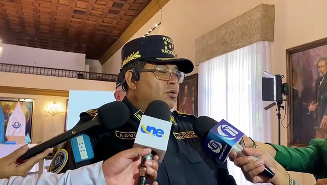 Entrevista Director de la Policía Juan Manuel Aguilar.