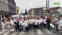 Plus de 2 000 personnes à Tournai pour la marche blanche en hommage à Cathy Dubois