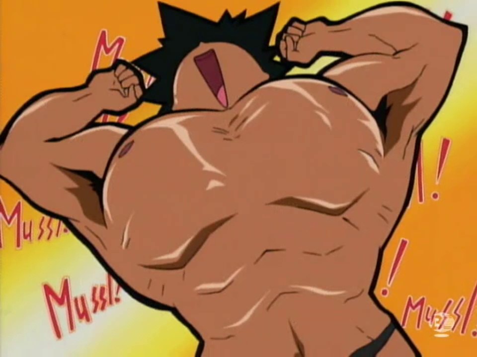 Muscle Anime Clip - Dotto Koni-Chan