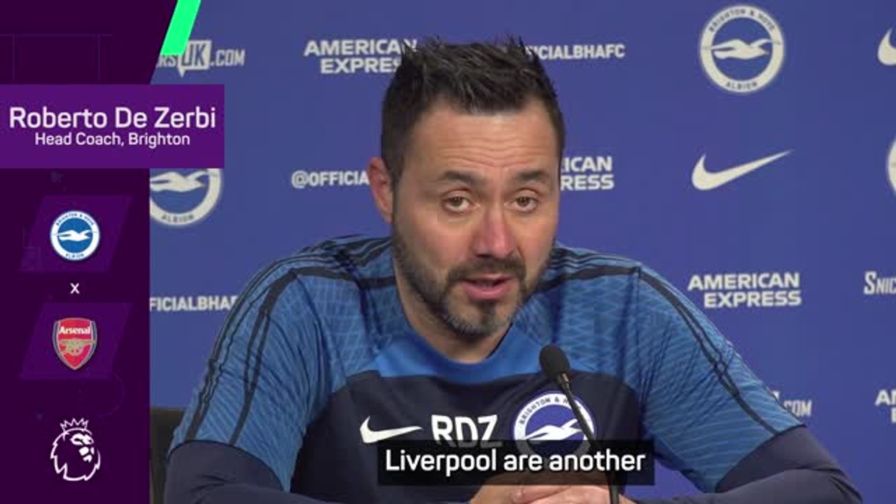 De Zerbi labels Arsenal as the best in the Premier League