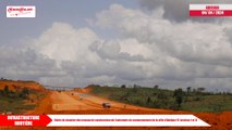 Visite de chantier des travaux de construction de l’autoroute de contournement de la ville d’Abidjan Y4 (section 1 et 2)