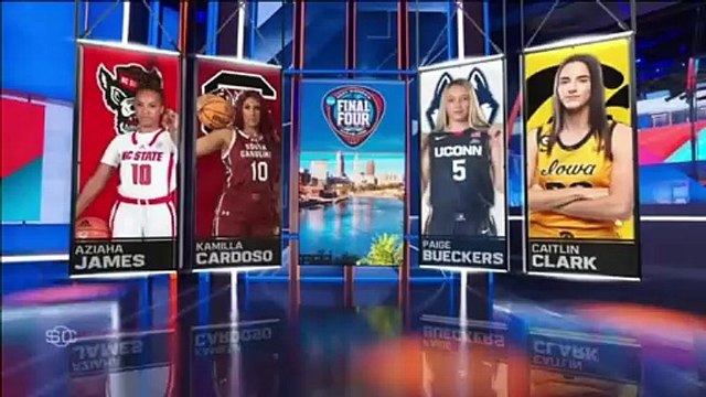 Caitlin Clark wins multiple awards ahead of Iowa-UConn in the Final Four | SportsCenter