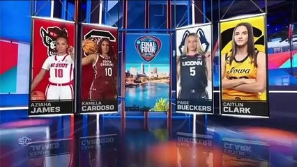 Caitlin Clark wins multiple awards ahead of Iowa-UConn in the Final Four | SportsCenter