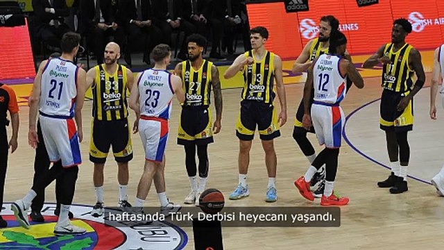 (VİDEO) Fenerbahçe Beko 80 - 82 Anadolu Efes