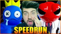 RAİNBOW FRİENDS DÜNYA REKORU KIRDIK [ ROBLOX SPEEDRUN ]| HAN KRAL EKİP