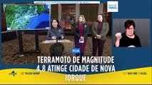 Nova Iorque sacudida por terramoto de 4,8 na escala de Richter, o maior em mais de 40 anos