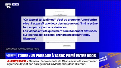 "On tape et toi tu filmes": cinq jeunes filles passent à tabac une adolescente de 14 ans à Tours