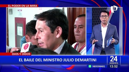 Repartieron "chocolate": Ministro Demartini y alcalde de Comas bailaron en evento
