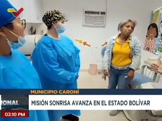 Bolívar |  Ciudadanos mcpio. Caroní participaron en consultas odontológicas con Misión Sonrisa