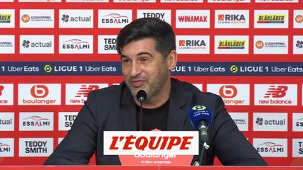 Fonseca : « On a fait le match comme on l'a préparé » - Foot - L1 - Lille