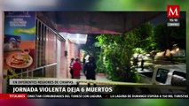 Seis personas fueron asesinadas en menos de 24 horas en Chiapas